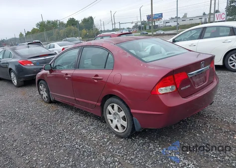 2010 Honda Civic Lx from USA, damaged, VIN 2HGFA1F53AH554678